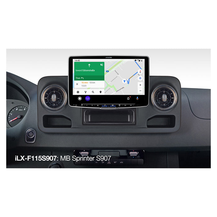 Alpine ILX-F115S907 bundle para Halo11 para Sprinter S907
