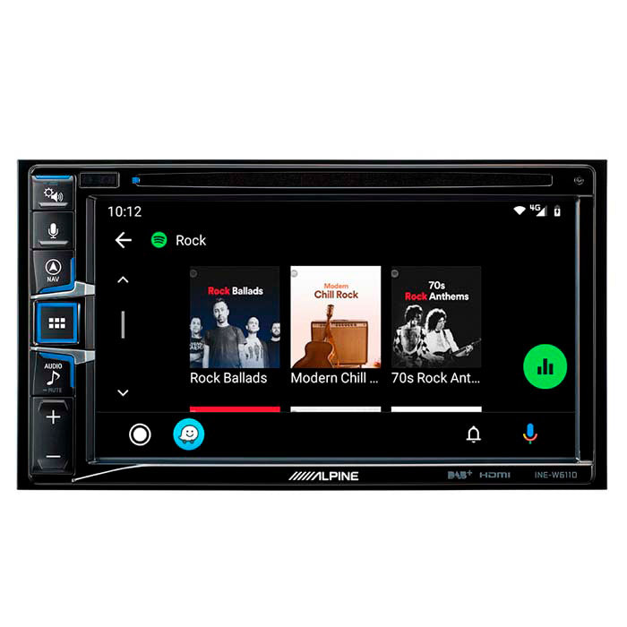 Alpine INE-W611DC estación multimedia 2-DIN con tarjeta para camión