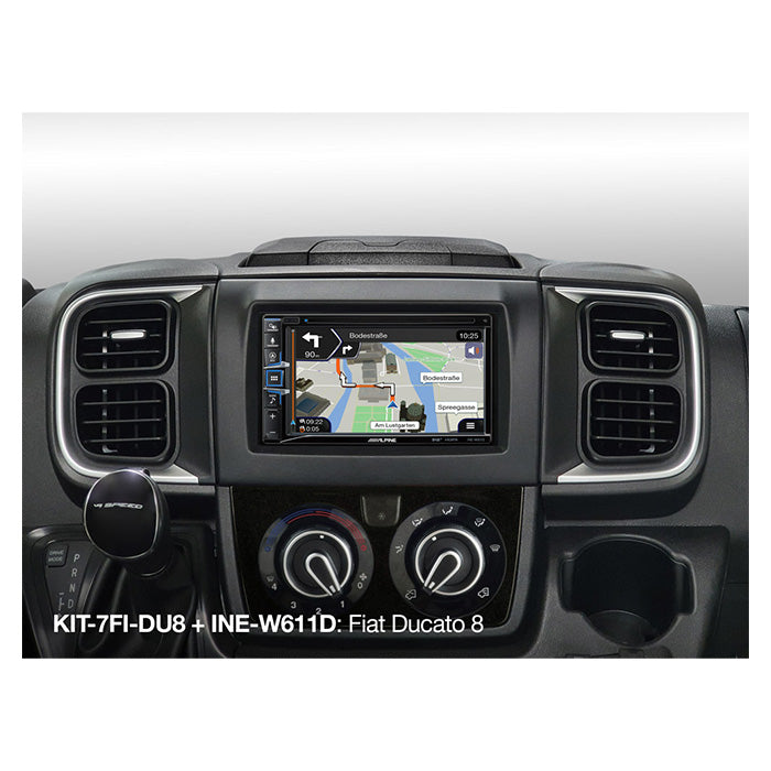 Alpine KIT-7FI-DU8 Kit 7" Fiat Ducato modelo 8 2022-