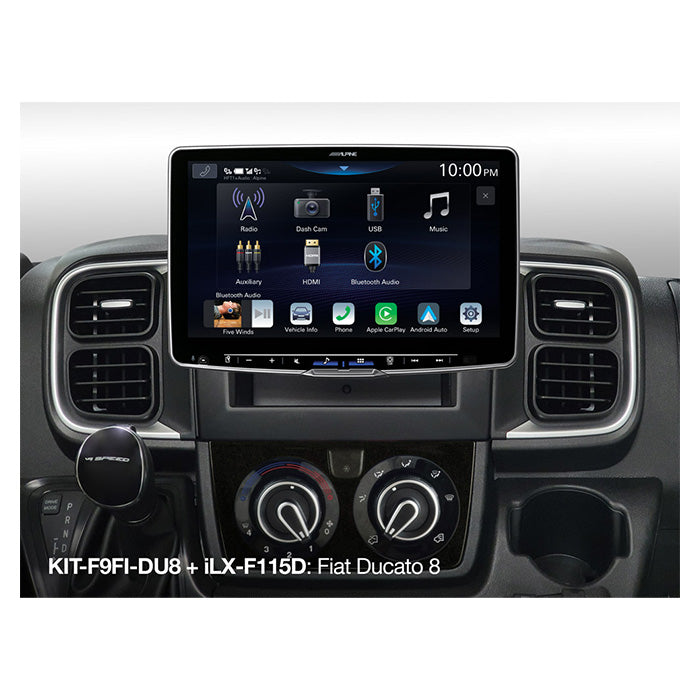 Kit Alpine Halo 9/11 para Fiat Ducato modelo 8 2022-