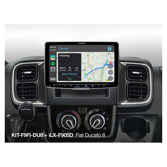 Kit Alpine Halo 9/11 para Fiat Ducato modelo 8 2022-