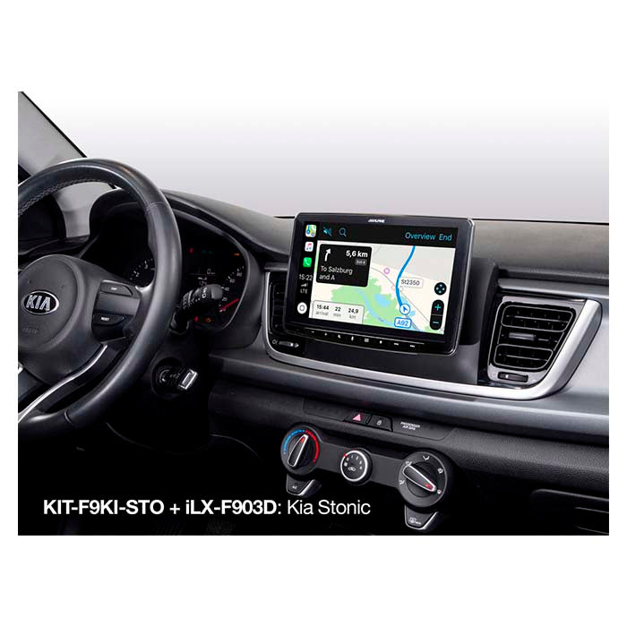Kit de montaje Alpine 9" Kia stonic 2017->