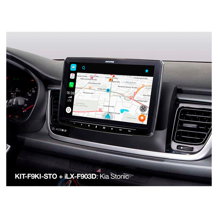 Kit de montaje Alpine 9" Kia stonic 2017->