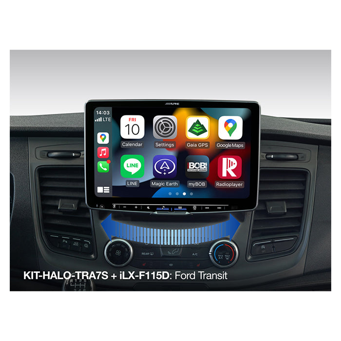 Kit Alpine para HALO 9 y HALO 11 para Ford Transit Custo