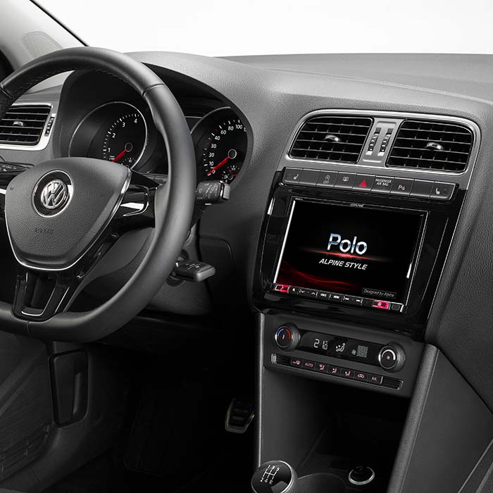 Kit 2-DIN 8" para VW Polo 5/GTI 2014->