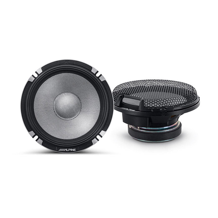 Kit de componentes de altavoces PRO Alpine R2-S652 de 16.5CM, 2 vías