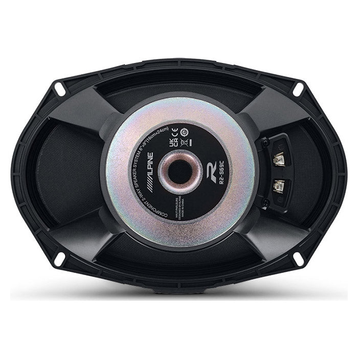 Alpine R2-S69C altavoz 6x9" de 2 vías, kit de componentes
