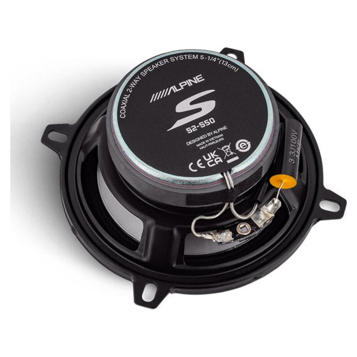 Alpine S2-S50 altavoz de 13 cm coaxial de 2 vías