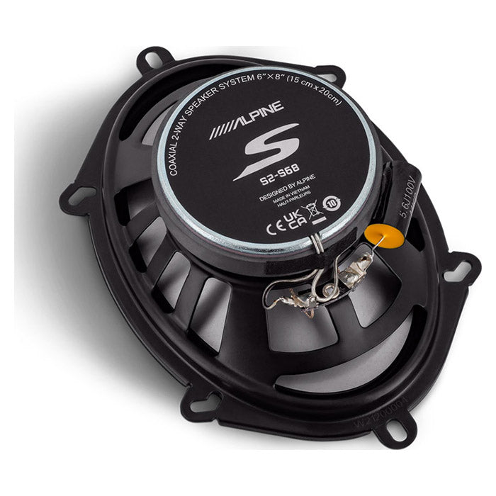 Alpine S2-S68 altavoz de 6x8" coaxial de 2 vías