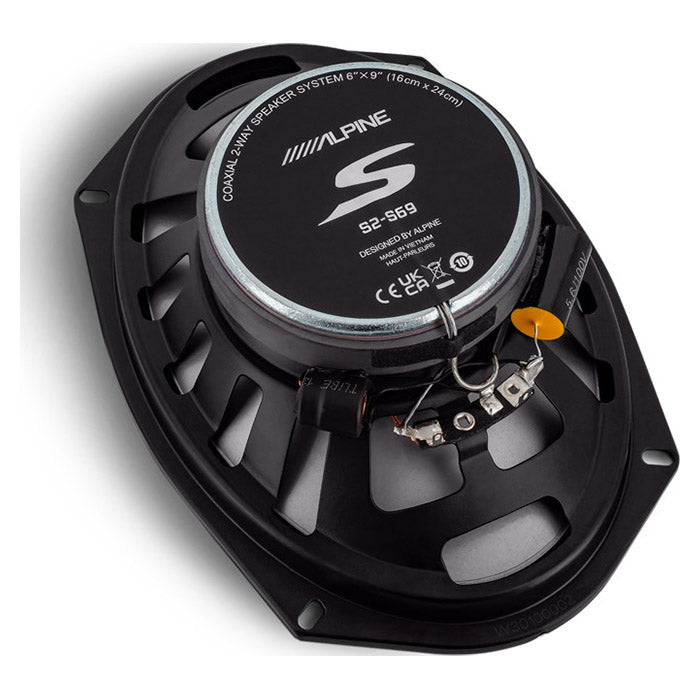 Altavoz Alpine S2-S69 de 6x9", coaxial de 2 vías