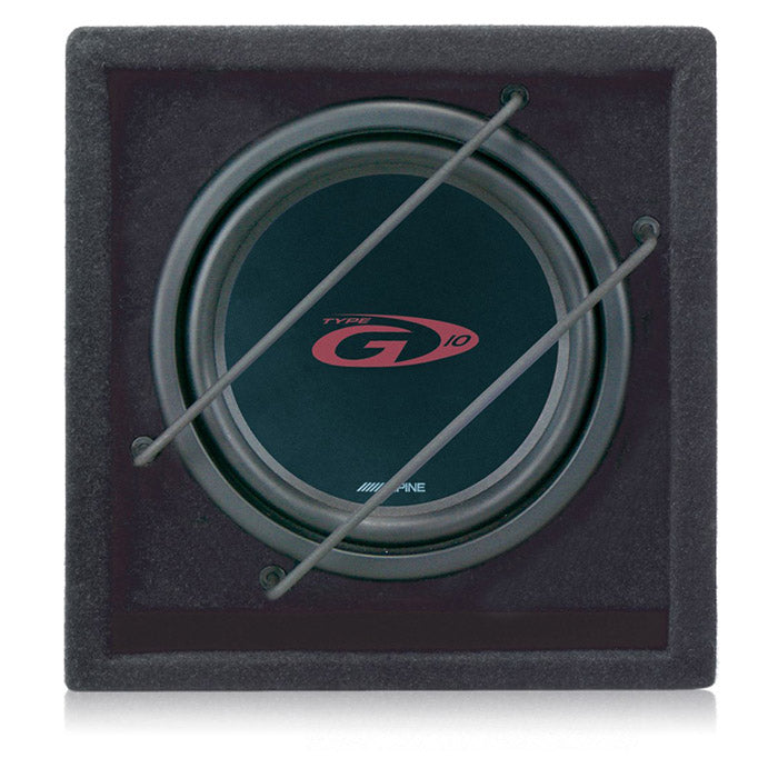Alpine subwoofer de 10" con sistema bass reflex - SBG-1044BR
