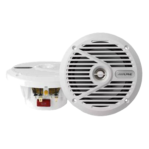Altavoz coaxial marino Alpine de 6,5" y 2 vías