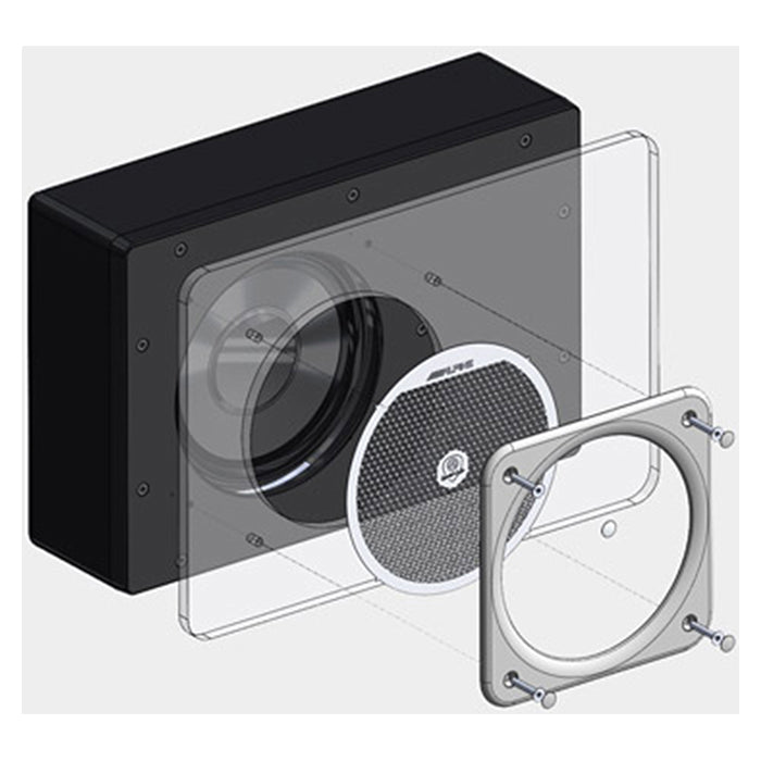Subwoofer de cabina Alpine Adventure Audio
