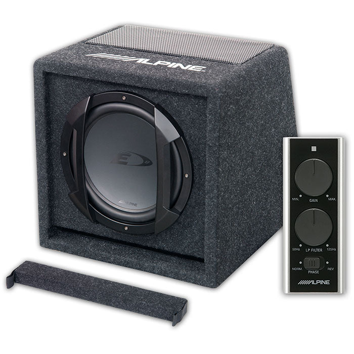 Subwoofer activo Alpine SWE-815 de 8" 150w