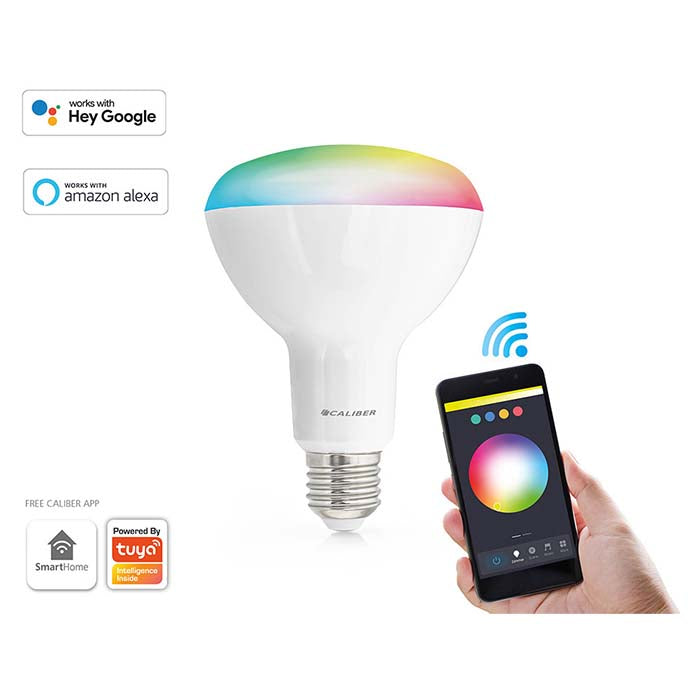 Caliber BR30 bombilla LED Smart Home blanca/multicolor