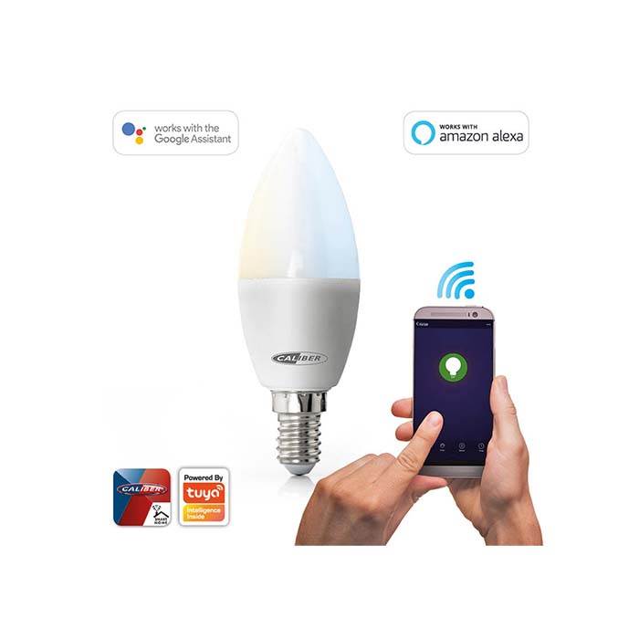 Bombilla LED Caliber E14 Smart Home blanco cálido