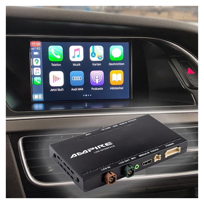 Interfaz CarPlay Audi A4 8K, A5 8T, A6 4F, A8 4E, Q7 4L