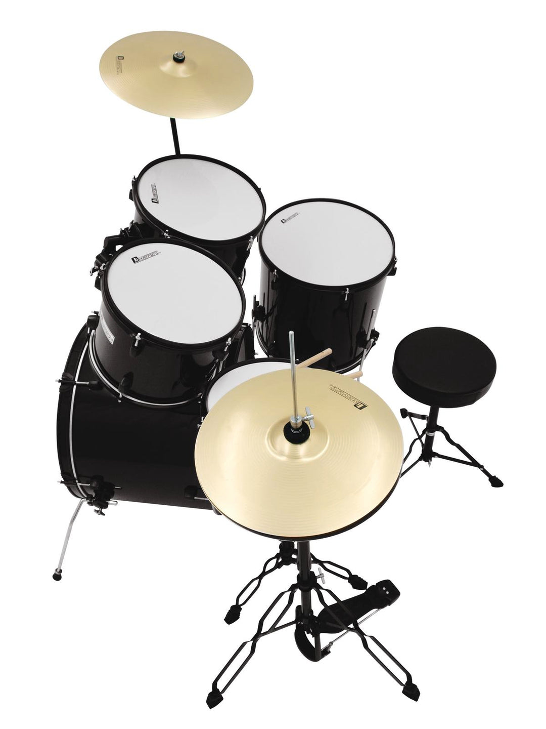 DiMavery DS-200 Set de batería, Negro