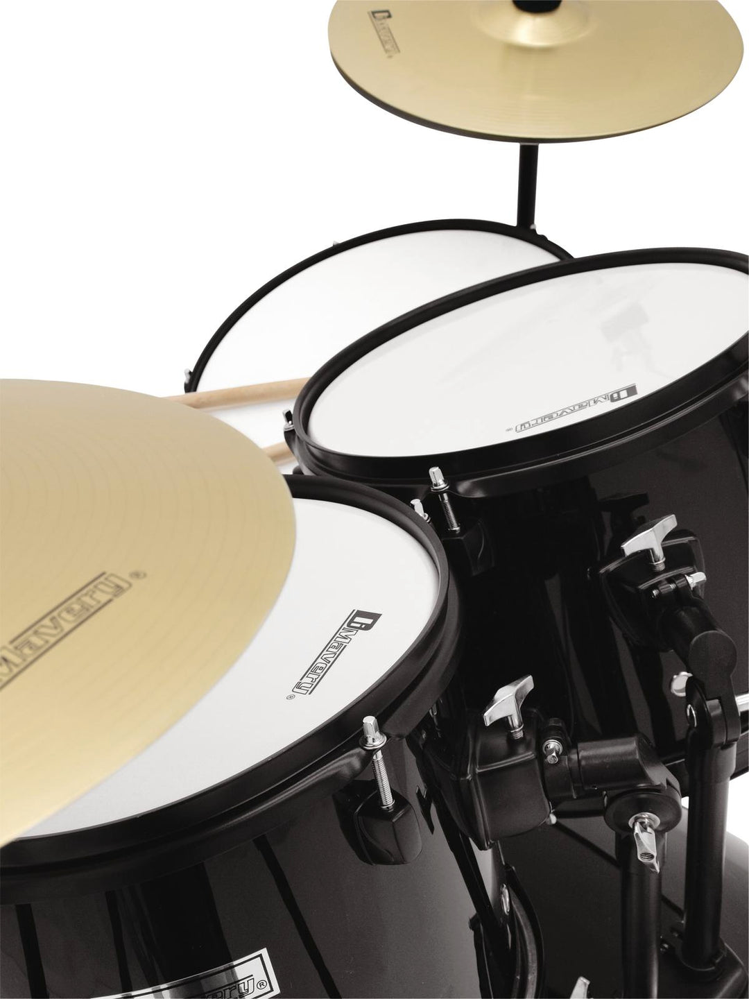 DiMavery DS-200 Set de batería, Negro