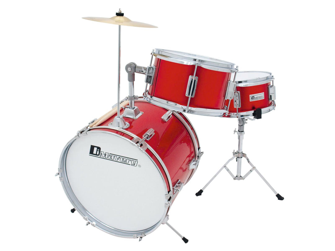 DiMavery JDS-203 Batería para niños (Rojo)