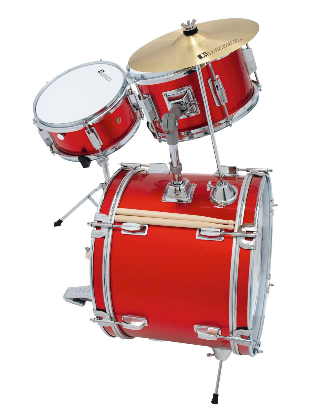 DiMavery JDS-203 Batería para niños (Rojo)