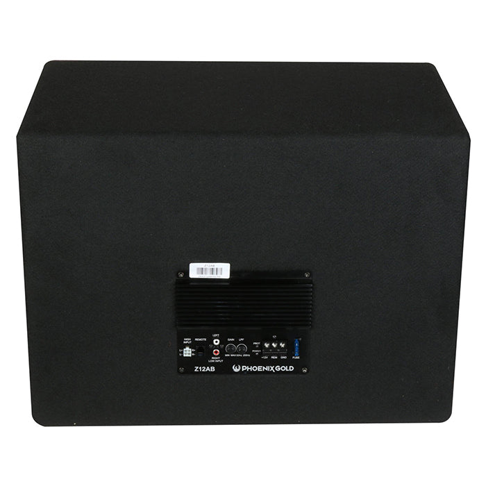 Subwoofer activo Phoenix Gold de 12" con cables y remote