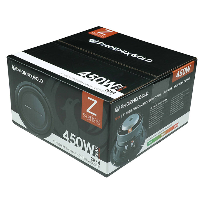 Phoenix Gold subwoofer de la serie Z de 8" 450W 4OHM