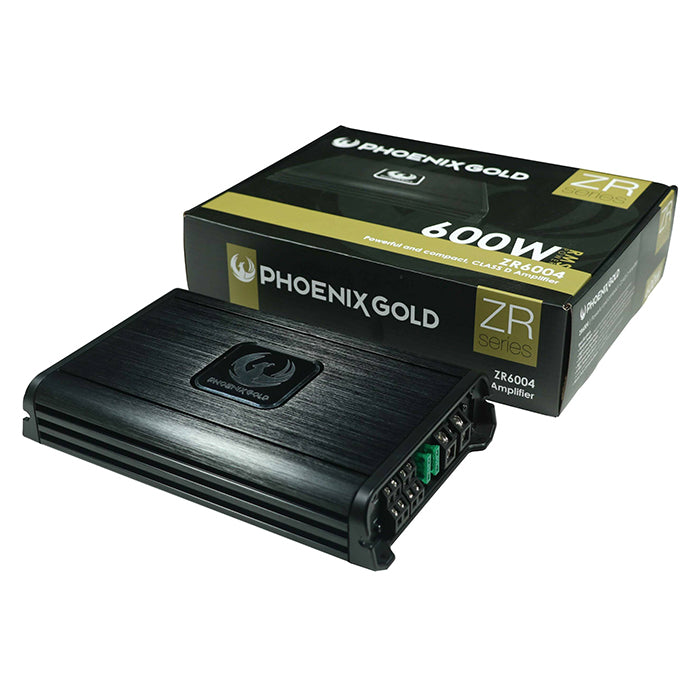 Amplificador Phoenix Gold serie ZR de 4 canales, 600W
