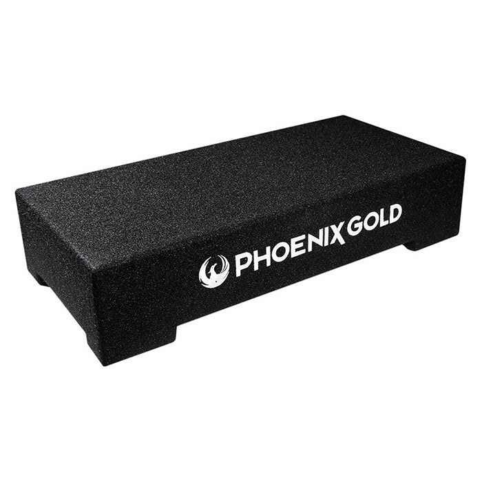 Phoenix Gold 2X8" 250 W RMS 2Ohm subwoofer pasivo box