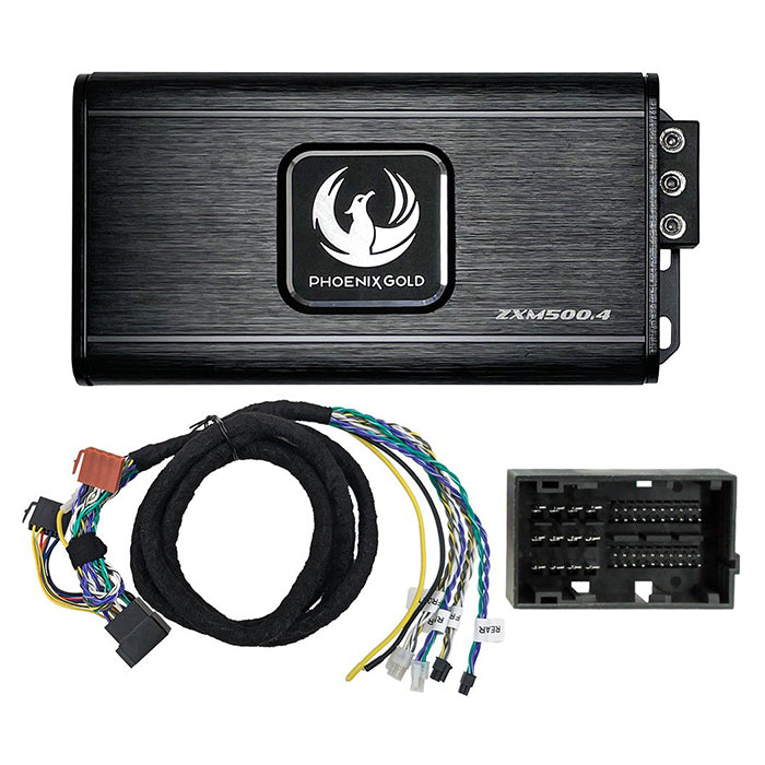 Phoenix Gold amplificador Fiat Plug-N-Play de 500W 4x125W