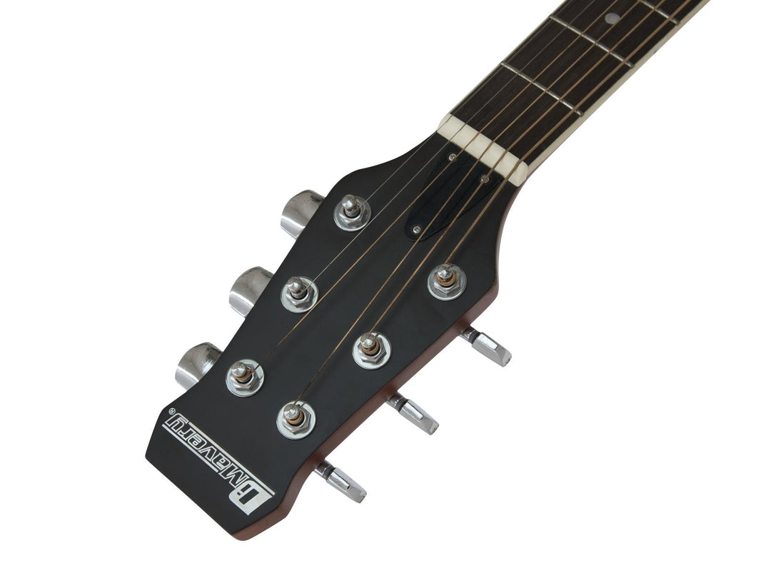 DiMavery RB-300 Guitarra Roundback (Negra)