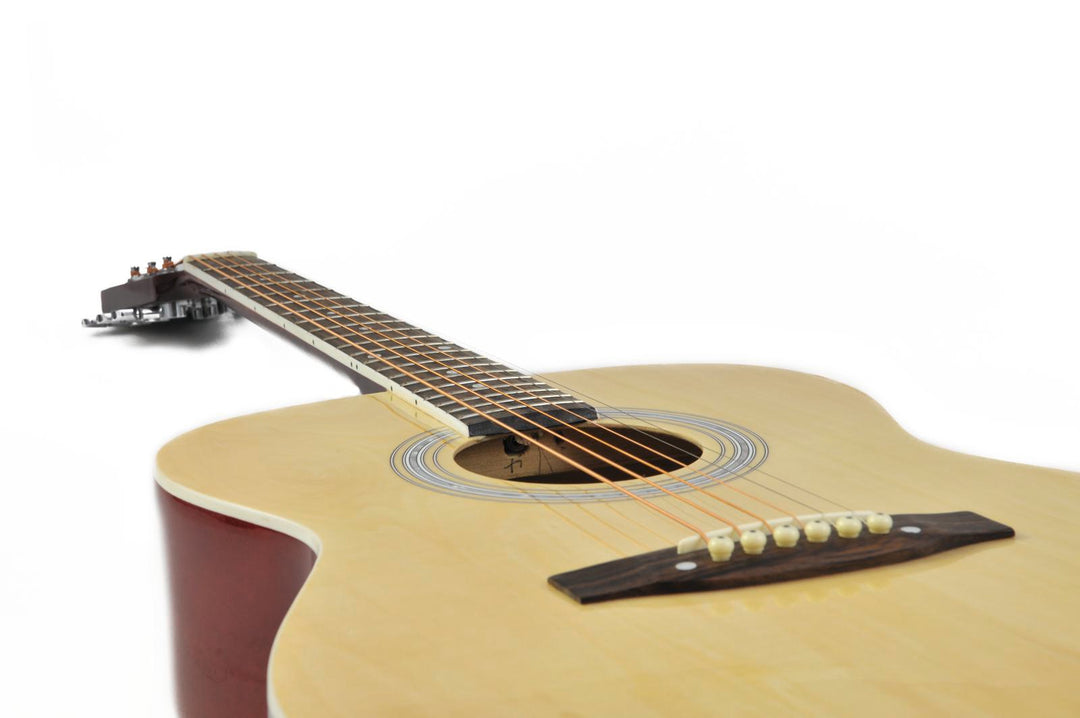 DiMavery AW-303 Guitarra Western (Natural)