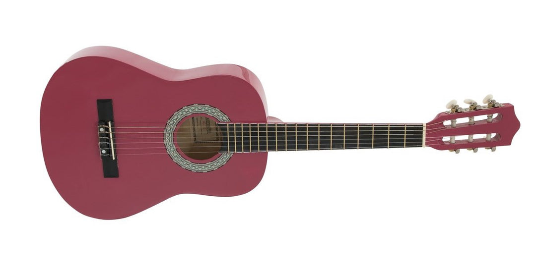 DiMavery AC-303 Guitarra clásica española 1/2 (Rosa)