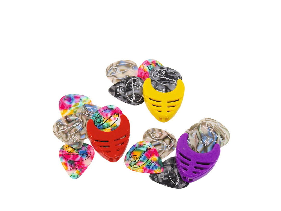 DiMavery Soporte para púas, varios colores