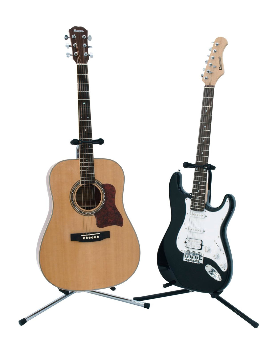 DiMavery Soporte para Guitarras Negro, ECO