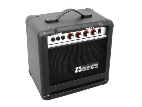 DiMavery BA-15 Amplificador para Bajo 15W Negro