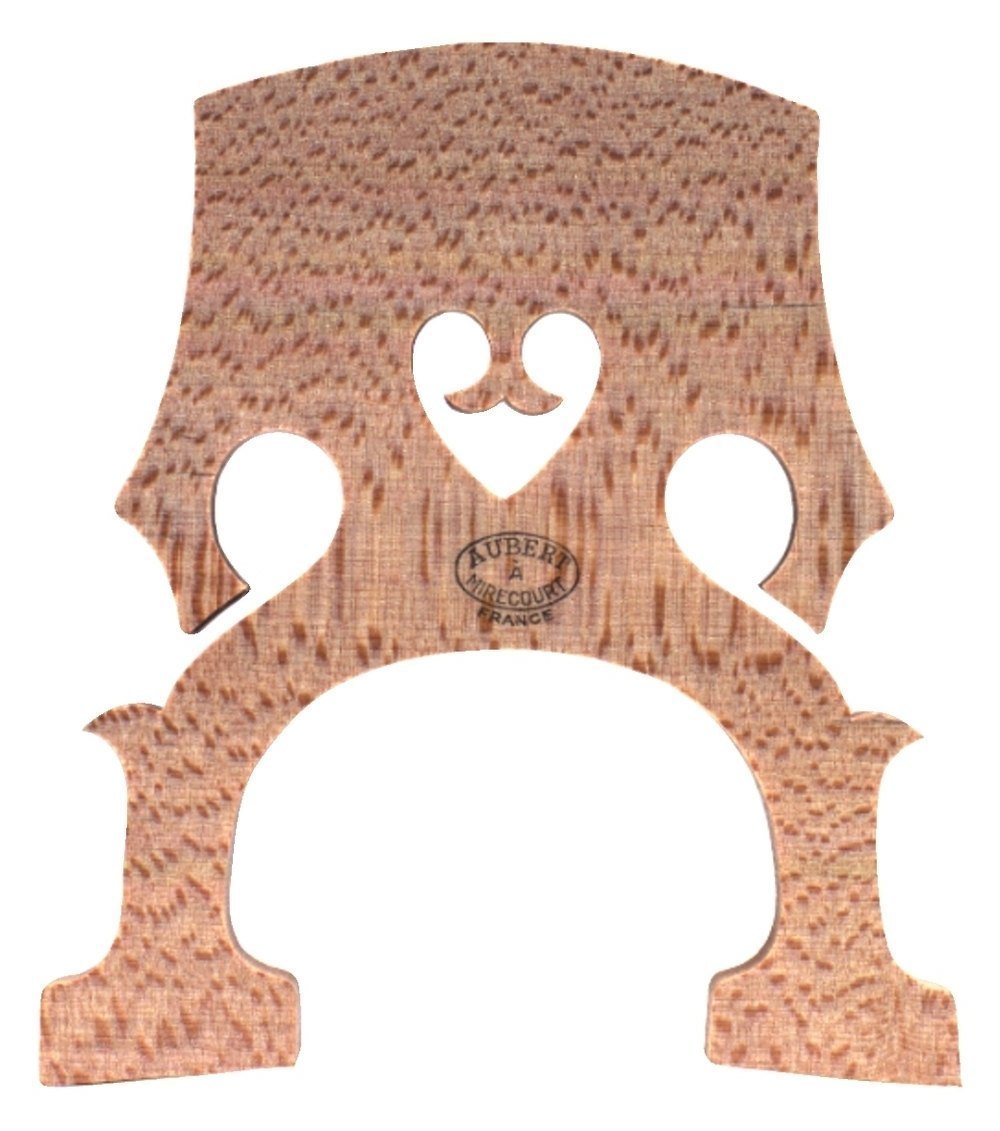 Puente de violonchelo Aubert Luthier, modelo francés 16, 4/4, pie de 90 mm, corazón bajo