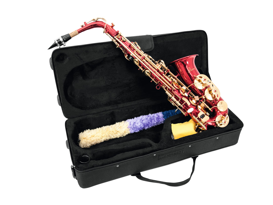 DiMavery SP-30 Eb Saxofón Alto, Rojo