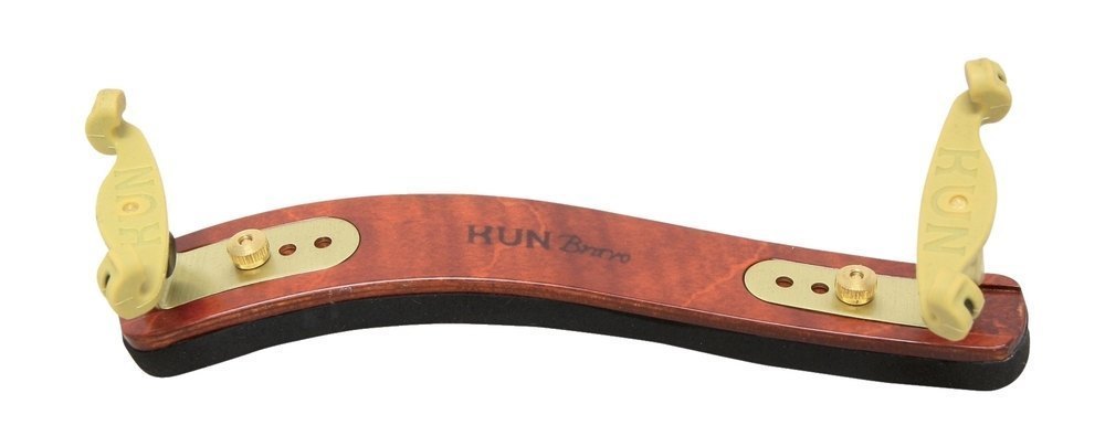 Kun Bravo soporte de hombro para violines 4/4, madera