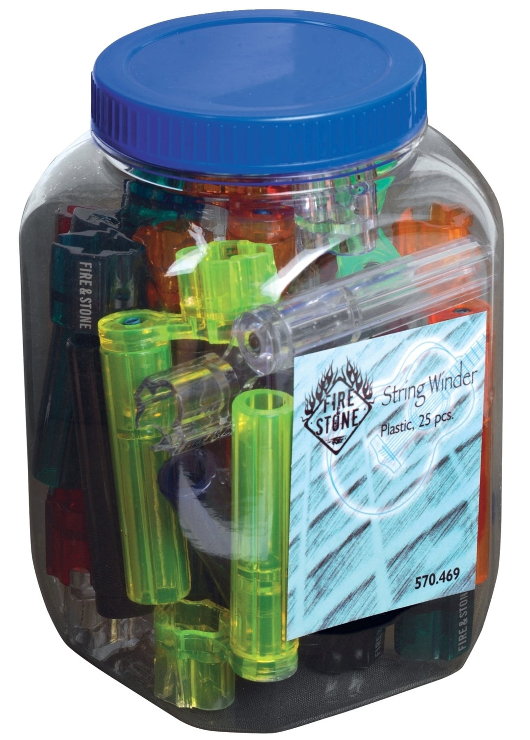 GEWA girador de clavijas F&S - estaño con 25 Pcs