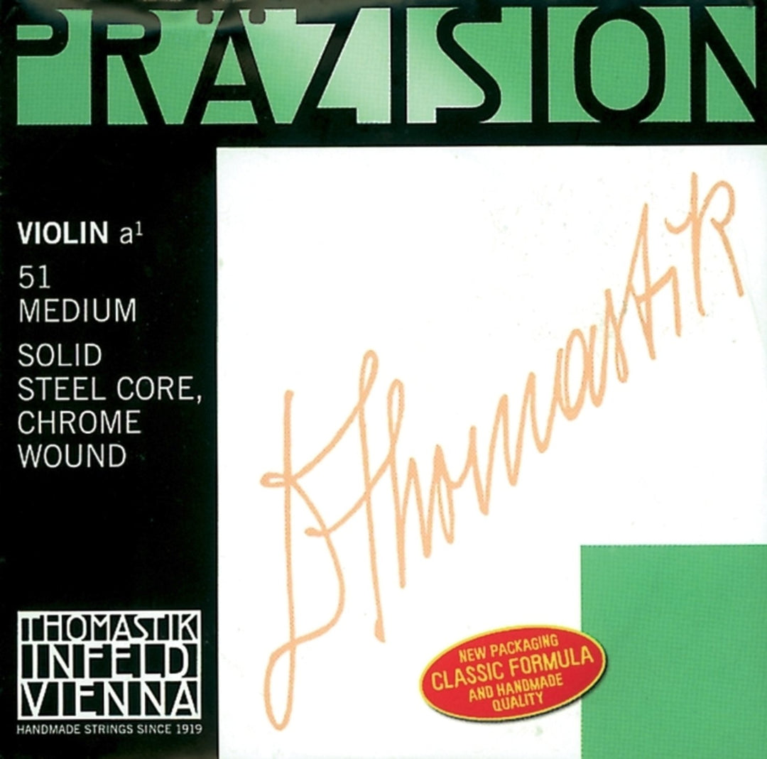 Thomastik-Infeld Cuerdas de Violines Precision de acero con núcleo macizo - medium (51)