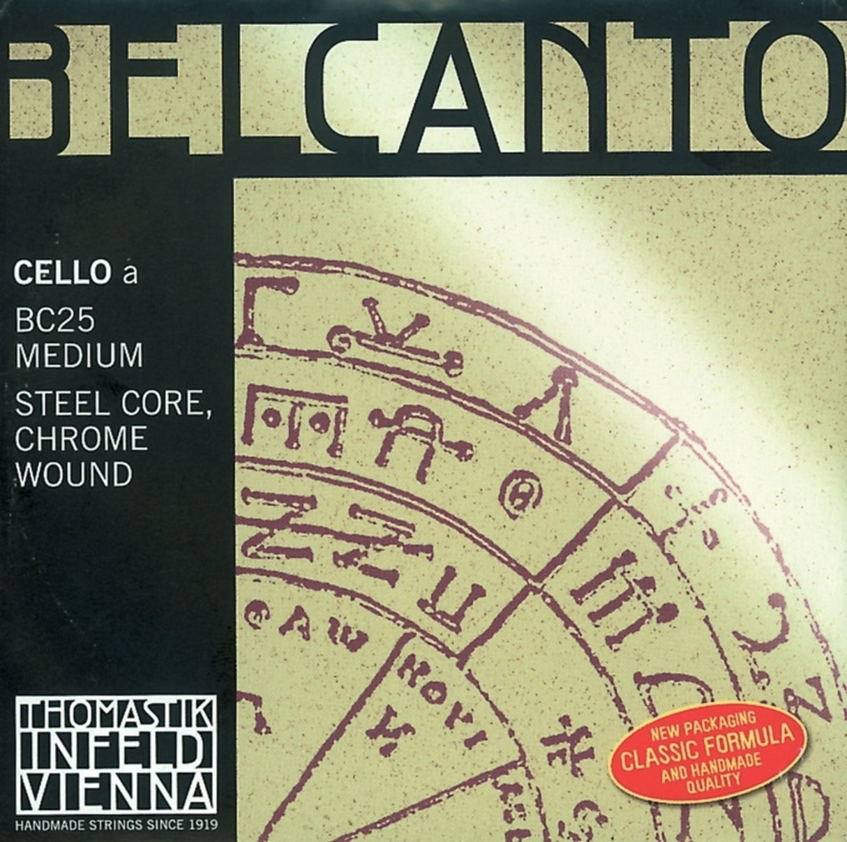 Thomastik-Infeld Cello Strings Belcanto - Medium (BC25)
