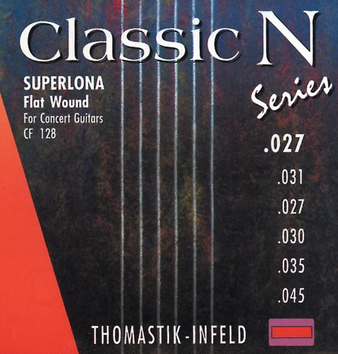 Cuerdas Thomastik-Infeld para guitarra clásica Serie Classic N. Superlona - Conjunto (CF128)