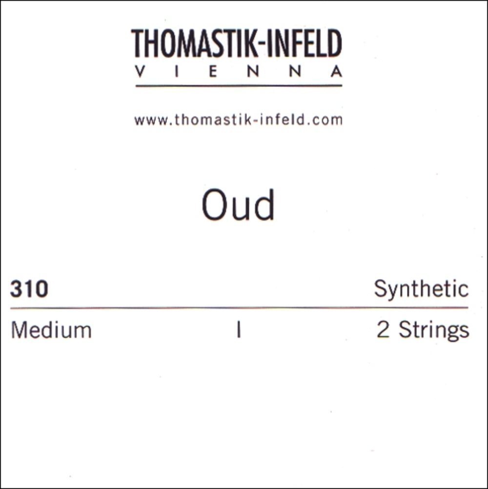 Cuerda de oud Thomastik-Infeld D 312, nailon brillante (par)