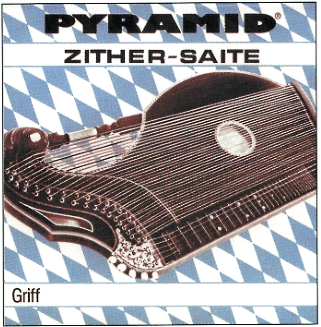 Cuerdas Pyramid para cítara, cuerdas de diapasón, afinación de Múnich - Set (D-Bronze) (590.300)