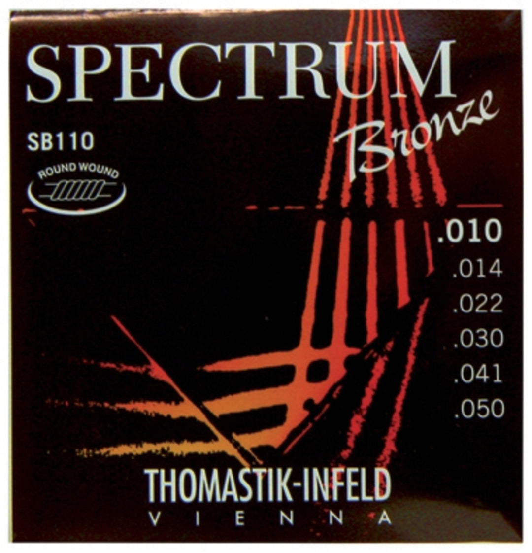 Cuerdas Thomastik-Infeld para Guitarra acústica Spectrum Bronze Series - Set (SB 110)