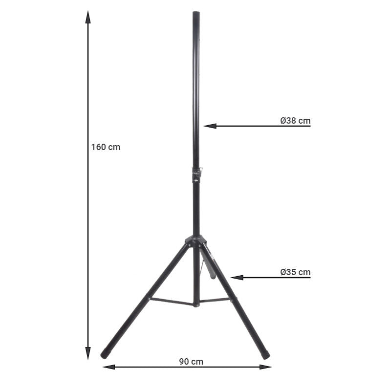 Soporte para altavoz (120-160cm, 50 kg)