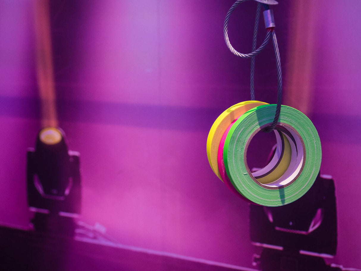 Neon Gaffa Tape 19 mm x 25 m