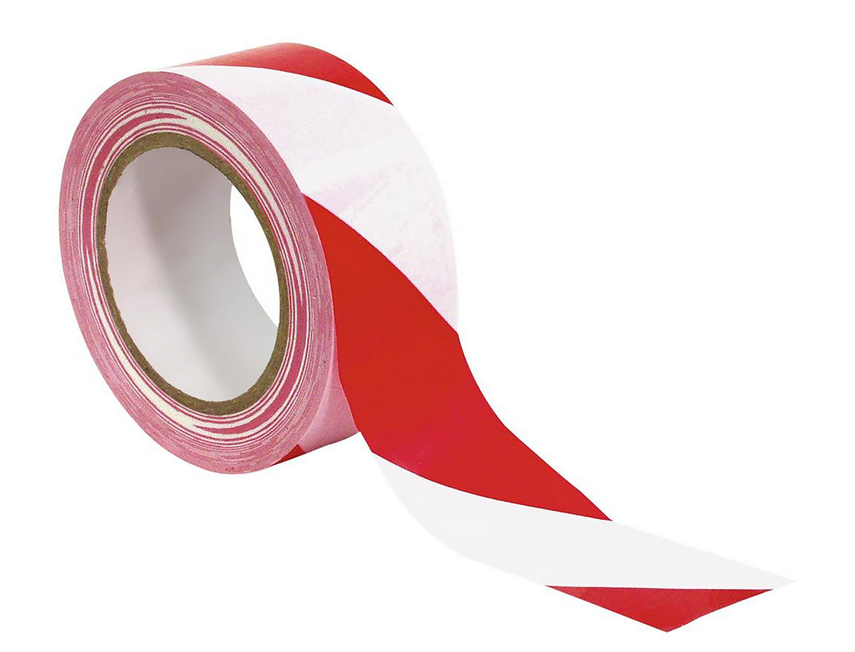 Safety Tape (Red, White)