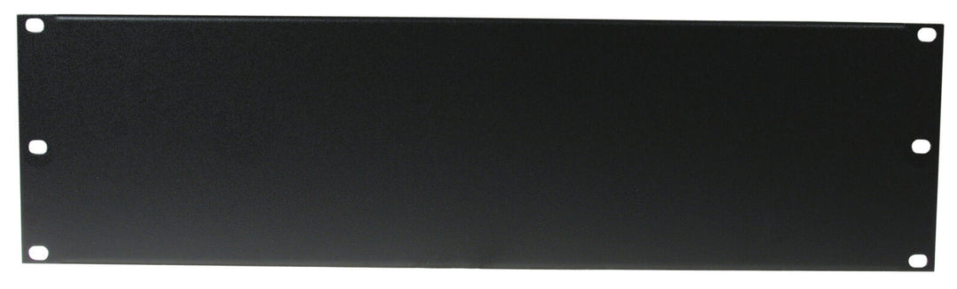 OMNITRONIC Panel frontal Z-19U, acero, negro 3U